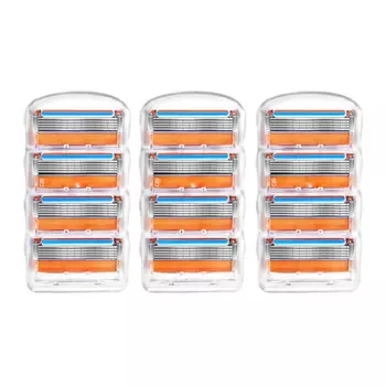 Ligefoy Gillette совместимый сменный лезвие Fusion сменное лезвие Fusion бритва ручная 12 шт сменный продукт