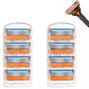 Ligefoy Gillette совместимый сменный лезвие Fusion сменное лезвие Fusion бритва ручная 8 шт сменный продукт
