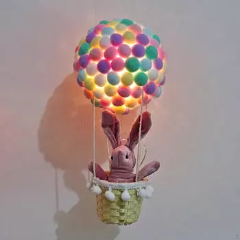 Легкий воздушный шар Материал Упаковка DIY Девочки Детские украшения ручной работы Подвесные на Рождество Bear