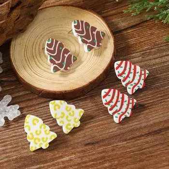 Light Luxury High-end Christmas Earrings New Hot-selling Earrings for Women Unique Design Niche Fashion Earrings