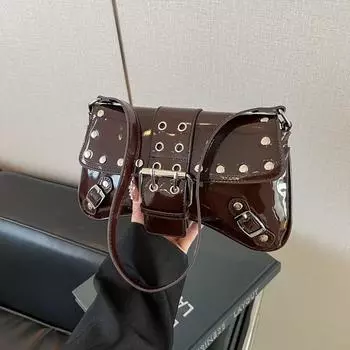 Light luxury underarm bag women s summer fashion versatile high-end sense niche simple casual shoulder bag