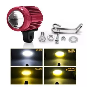 Light Universal 60w Moto Lamp Motorcycle Auxiliary Spotlight Practical 6000k/ 3000k Car Accessories Led Rearview Mirror Lamp