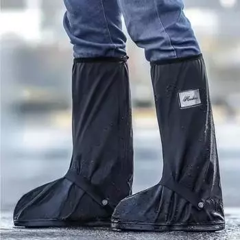 Light Weight Galoshes Rain Boots for Men Pvc Covers Waterproof and Non-slip Man Shoes Designer Resistant Gumboots Work Wide Toes 36