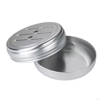 Light weights Aluminum Soap Holder with Lid Aluminum Soap Box Container with Removable Draining Layer Moisture Resistant