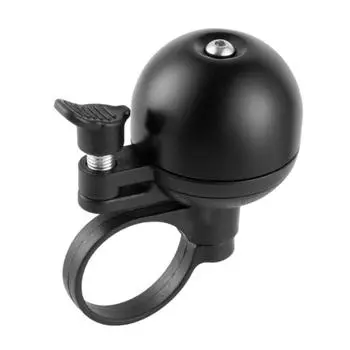 Lightweight Bicycle Alarm Bell Black Gold Loud Horn Durable Retro Bells Bike Accessories Black Plastic Base