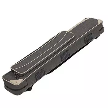 Lightweight Billiard Cue Case Gray 3 x [DAISEI] (Мягкий 4)