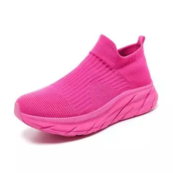 Lightweight casual sports shoes for men and women non-slip lovers thick soles walking breathable soles vulcanized shoes new 36