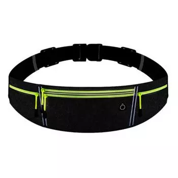 Lightweight Marathon Running Bag With Bottle Bag Sports Phone Bag Running Waist Bags Sports black style 2