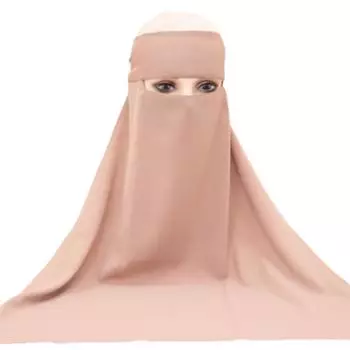 Lightweight Muslim Women s Scarves Tie Back Islamic Headscarf Nida Head Wrap Cap Ladies Hair Cover