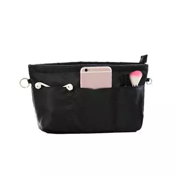 Lightweight Nylon Bag Versatile Bag Compact & Practical Bag for Organizing Items Suitable for Travel School & Office XS чёрный