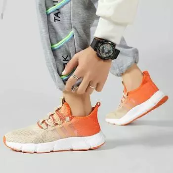 Lightweight Outdoor Male Shoes Mesh Men s Casual Sneakers Stylish Wide Cheap Clearance Korean Style Original Fashion Walking 39 36