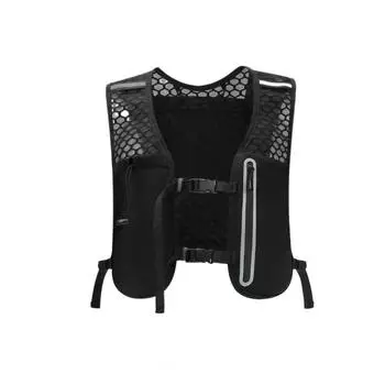 Lightweight Running Backpack Vest With Phone Holder Running Water Bottle Storage Vest Outdoor