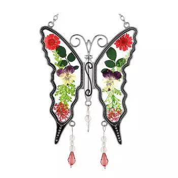 Lightweight Suncatcher Sun Catcher Exquite Rhinestone Hanging Wind Chime Rustproof Classic Window Ornament Mom