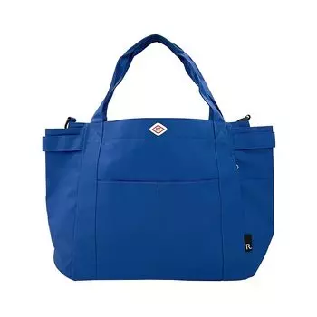 lightweight tote bag SN medium pockets 3157 Blue 2 [Rootote] Water-repellent