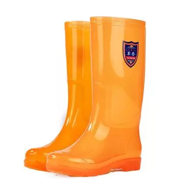Lightweight Waterproof Rubber Boots Quick-Drying Soft Sole Wear-Resistant Safty Boots Rain Boots 40 чёрный