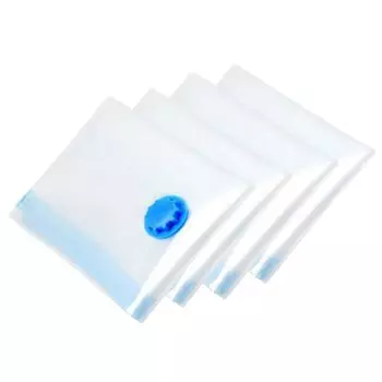 LiHap Futon Compression Bag 110 x 100 x 40cm Extra Large Futon Outer Vacuum Cleaner Compatible Set of 4