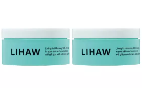 LIHAW Deep Moisture Cream емкость для сухой кожи Плотный крем CICA x 2 [Большой 100 г]