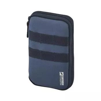 LIHIT LAB Compact Pen Pouch Ocean Navy SFJLIHIT LAB. A3200-11