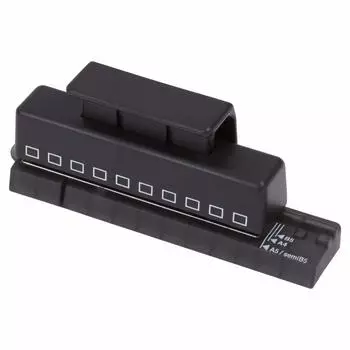 Lihitlab One Third Punch для витых нот, квадратное отверстие, 10 отверстий, P1601, 8,47 мм