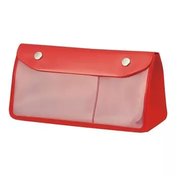 Lihitlove ALCLEA Triangle Pen Case Red A7942-3