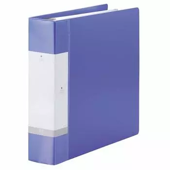 Lihitlove Clear Book Interchangeable A4 30 holes 55 sheets 1 sheet Blue + G3808-8