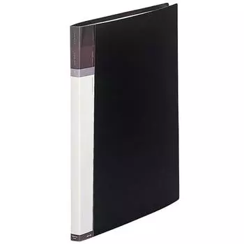 Lihitlove Clear Book Replaceable A3 30 Pockets Black N4615-24