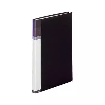 Lihitlove File Clear Book B4 Interchangeable 36 Holes 30 Pockets Black N4614-24 чёрный