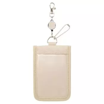 Lihitlove myfa trading card pass case Oshikatsu card stand case chiffon beige A3300-16