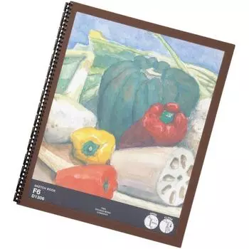 Lihitlove Sketchbook F6 size 49 holes D1306 белый