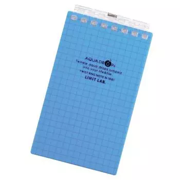 Lihitlove Twist Notebook A7 8 holes Blue 10 volumes N1661-8_10
