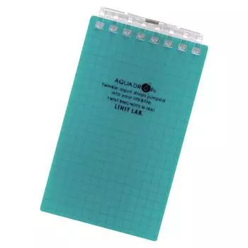 Lihitlove Twist Notebook A7 8 Holes Blue Green 10 Books N1661-28_10