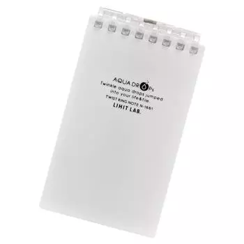 Lihitlove Twist Notebook A7 8 Holes White 10 Books N1661-0_10