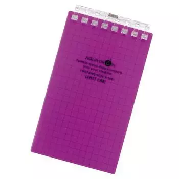 Lihitlove Twist Notebook A7 8 Holes Wisteria 10 Books N1661-10_10