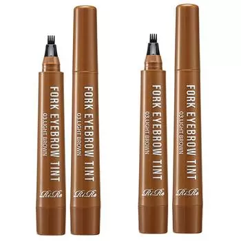 Liir Folk Eyebrow Tint 2g, No. 3 Светло-коричневый, 2 шт.