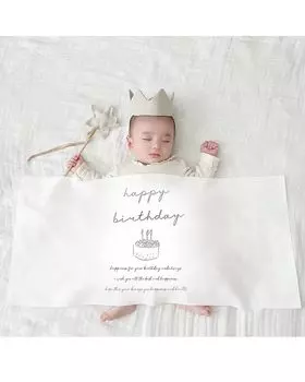 LIKENNY Half Birthday Гобелен С Днем Рождения Настенный гобелен Набор для украшения торта ко дню рождения Гобелен для украшения на день рождения Годовщина Крючок ручной работы