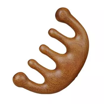 LIKENNY Массаж Сандаловое Дерево Меридиан Для Волос Головы Для Шеи и Головы Натуральные Высококачественные Деревянные Волосы Точки Надавливания Расческа, Расческа, Массаж, Уход,