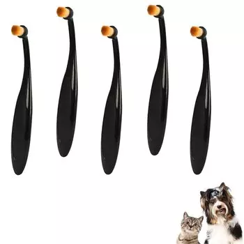 LIKENNY Pet Eye Disclosure Slide Burn Stain Soft Ear Eye Disclosure Pet Set of 5 Cleaner, Cleaner, Dog, Cat, Brush, Lightweight, Brushes, Cleaning,