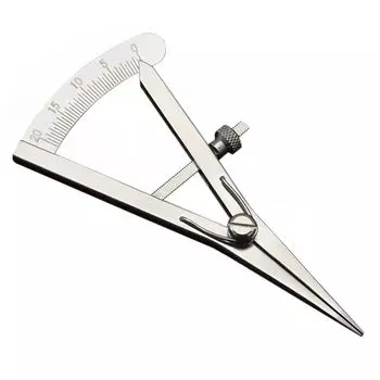 LIKENNY Разделитель Кожаный Ремесло Перфорация Циркуль Кожа Разметка Линия Чертеж Измерительный Инструмент Из Нержавеющей Стали Винтового Типа