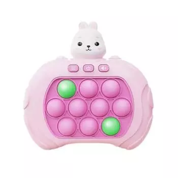 Liletti Push Pop Игровой автомат Push Pop Bubble Wrap Speed Quickness Мини-игра Игровой автомат с кроликом
