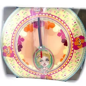 Lili Petrol [M3394] - Часы настенные Lili Petrol бежево-розовый (Chlo) - 30 см