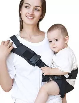 LILIWER Baby Carrier Hip Pad One Hand Baby Carrier Can be used on either left or right side Waist belt load capacity 25kg Suitable for months