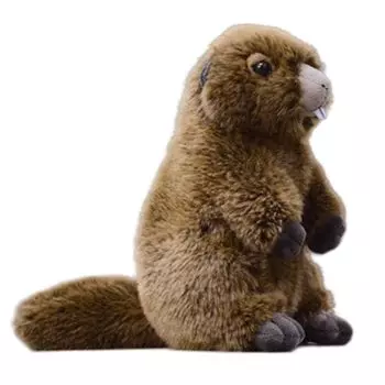 lilizzhoumax Marmot Мягкая игрушка, реалистичный сурок, мягкая игрушка, супер мягкая игрушка, игрушка для девочек, подарок для детей, украшение на Хэллоуин