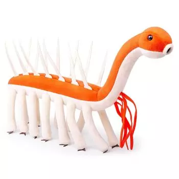 Lilizzhoumax Палеонтологическая серия Странный червь Плюш Кембрийский Мягкий Глубоководный Плюш Идеально подходит для Мальчиков и Дома Длинное Животное, Членистоногое, Животное, Игрушка, Девочки,