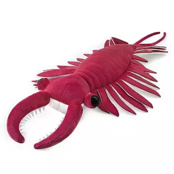 Lilizzhoumax Paleontology Series Anomalocaris Plush Cambrian Period Soft Stuffed Perfect for Boys and Home 53cm Long Animal, Arthropod, Animal,