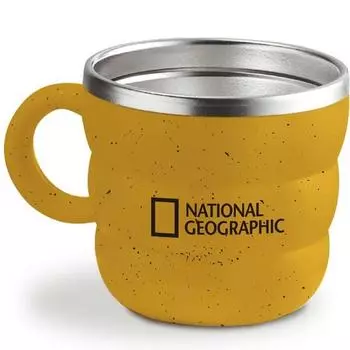 Lilpang Kids National Geographic можно мыть в посудомоечной машине, чашка из нержавеющей стали с ручкой для сафари, разные цвета, 1 шт.