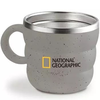 Lilpang Kids National Geographic можно мыть в посудомоечной машине, чашка с ручкой из нержавеющей стали, разные цвета, 1 шт., популярные корейские товары для родителей