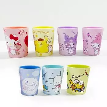 Lilpang Sanrio Персонажи Набор чашек для макарон, 7 предметов, разные цвета, 1 комплект