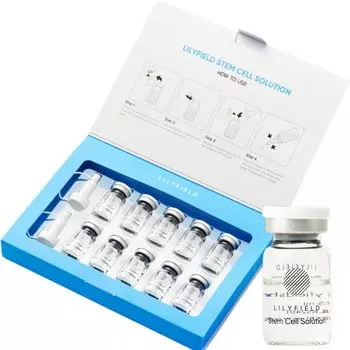 Lily Field Solution 5 мл x 10 флаконов Сыворотка Корейская косметика Чувствительная кожа Комбинированная кожа Поры Пятна Уход за кожей Упругость Блеск уход Корея [Официальный]