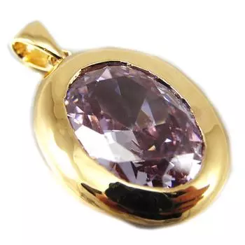 Lily s Treasures [F6812] - позолоченный кулон с лиловым покрытием Linda