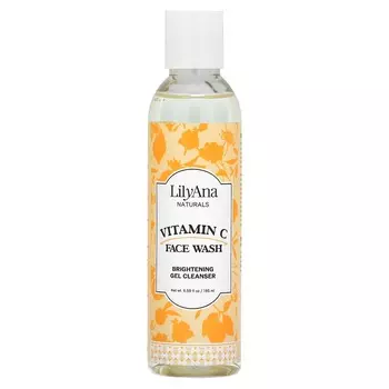 Lilyana Naturals, Средство для умывания с витамином C, 6,59 жидких унций (195 мл)